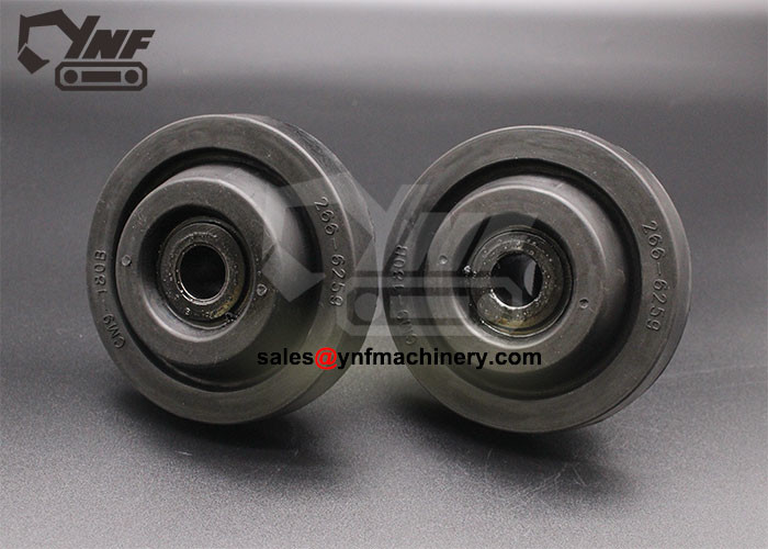 Excavator Flexible Rubber Mounts Engine Black Cushions For E319DLN