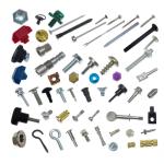 Male and Female Chicago Screw for Leather Belt Gold Aluminum Titanium Stainless
