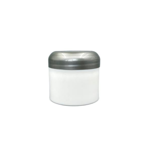 Round Plastic Cosmetic Jars Travel Set 50g Containers Hot stamping With