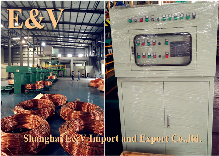 Electric Copper Cable Making Equipment Upward Continuous Casting Machine 5000mt