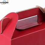 Printable Wine Corrugated Gift Box Antiwear Multipurpose Practical