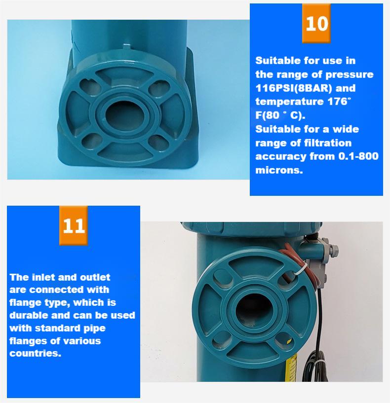 Customizable PP Bag Filter Housing for Seawater Desalination at Machinery Repair Shops