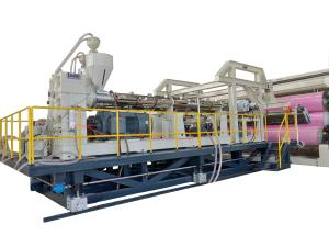 Quality Durable HDPE Geomembrane PE Sheet Extrusion Line / Machine For 8000mm Width wholesale
