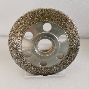 Quality Electroplated CBN Grinding Wheel With Weight-reducing Holes Diameter 150* Inner Hole 30* Thickness 5.5* Width 25 wholesale