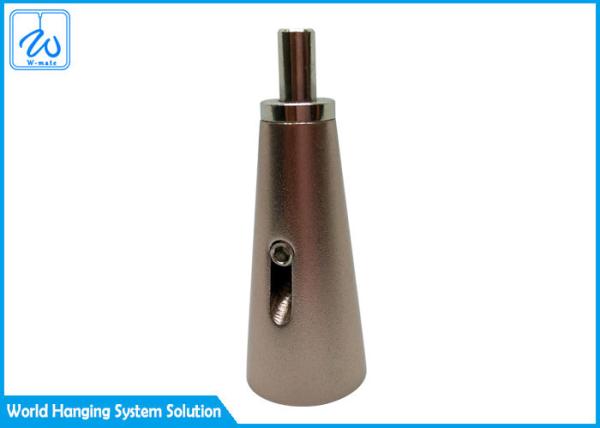 Customized Suspension Cable Grippers Promotional Light Fittings For Track