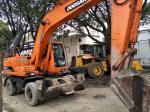 wheel excavator Doosan 210-7W second hand excavator