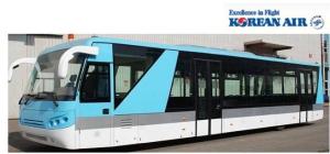 Quality Large Capacity Airport Coaches Aero Bus With 4 Pneumatic Double Opening Doors wholesale