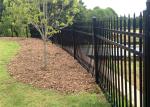 Hot Dipped Galvanized Steel Garrison Fence Panels Tubular Steel Panels 2100mm