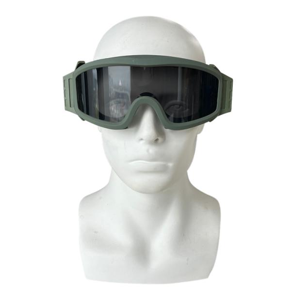 Military-Grade PC Lens Sport Glasses Desert Locust Protective Goggles Three