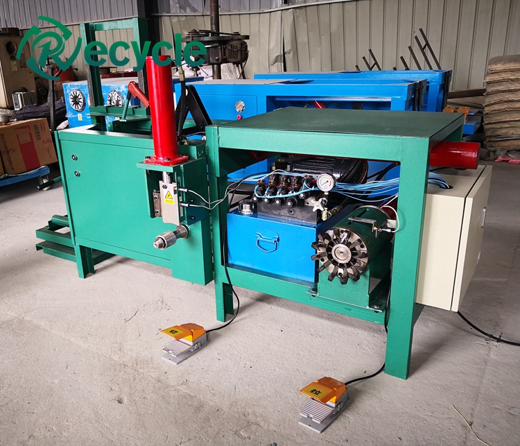 Scrap Motor Stotor Copper Winding Electric Motor Cutting Recycling Machine for Farms