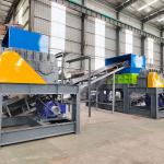 Metal Recycling Dual Shaft Shredder Municipal Solid Waste Twin Shaft Shredder