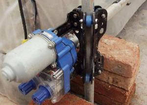 Quality Plastic Greenhouse Roll Up Motor For Ventilation Film Double Limit Switch Protection wholesale