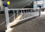 Metal City Roadside Fence Highway Steel Guardrail Passage Intersection