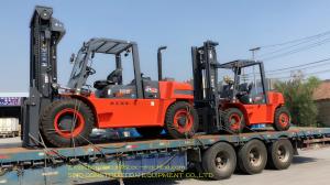 Quality 3 Stage Mast Diesel Forklift Truck LG120DT Lonking 12 Ton Pallet Forklift wholesale