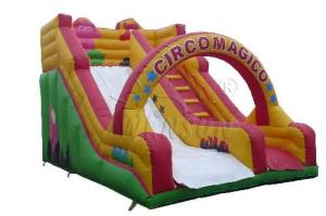 Quality Adult / Children'S Inflatable Slides , Mini Jungle Big Blow Up Slide wholesale