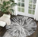 Abstract Vision Geometric Pattern Carpet Imitation Cashmere Living Room / Hotel