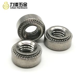 Quality Stainless Steel / Carbon steel round rivnut self-clinching insert nutsert press rivet nut wholesale
