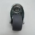 2 Inch Silent Elastomer TPR Soft Wheels 50mm Caster Wear Resistant