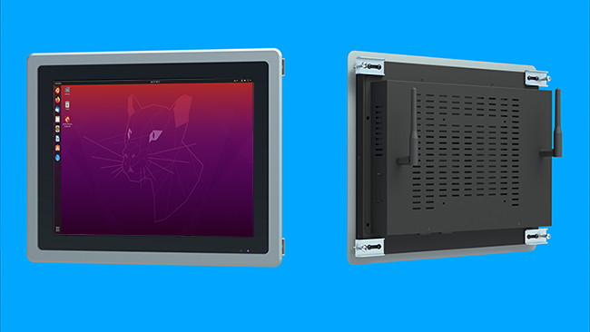 12.1-Inch Rear-Mount Linux Display for Medical Devices and Factory Monitoring
