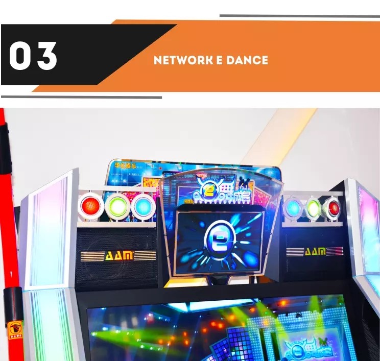 Video Just Dance Arcade Game Machine Matel + Acrylic Material Durable