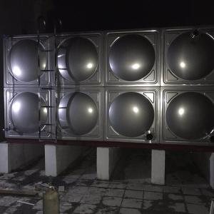 Quality Food Grade Industrial Water Tank , Square Air Pressure Tank With Valve Pump wholesale