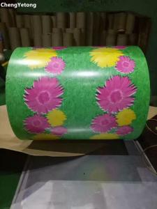 Quality Customized Pattern Printing Roofing Steel Coil , House Decoration Galvalume Steel Sheet wholesale