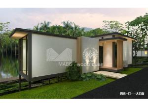 Quality Steel Frame Contemporary Style Modular Homes , Modern Prefabricated Modular Homes wholesale