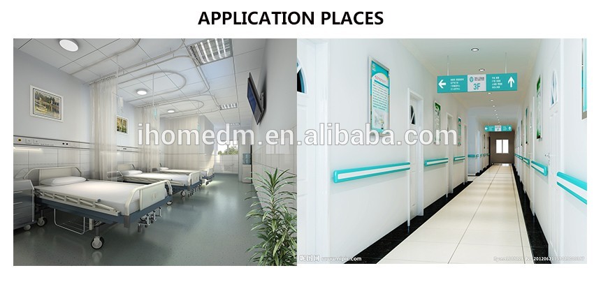 Hospital nurse calling system patients call button and double side display panel