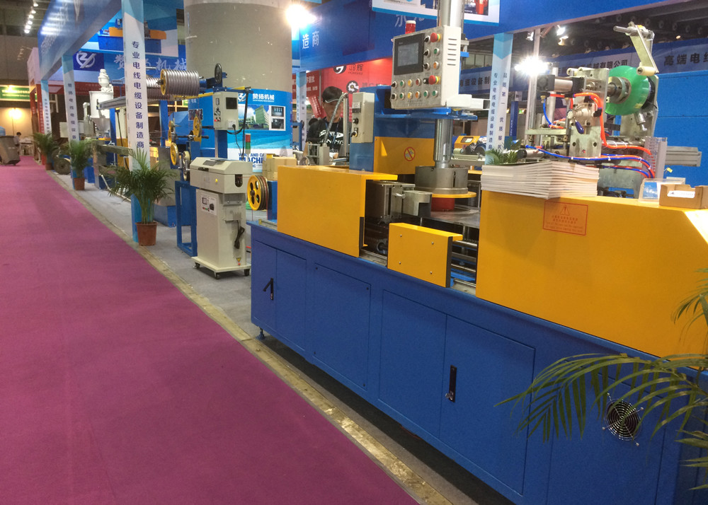 Servo Motor Tension Control 630 Cable Wire Wrapping Machine Line
