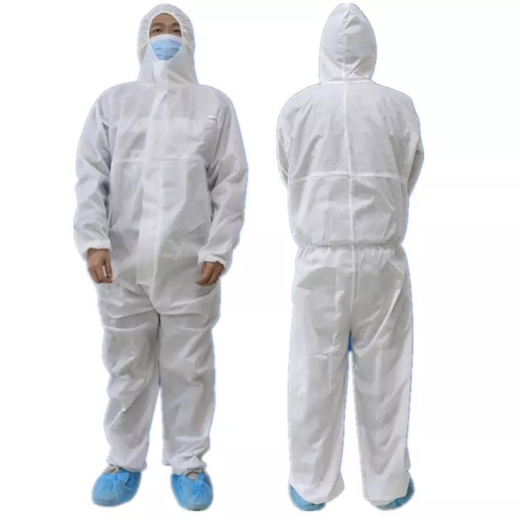 Full Body Medical Protective Coveralls One Piece Antibacterial S - 6XL