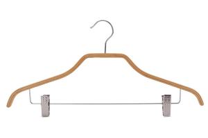 Quality Betterall Bamboo Heavy Duty Clothes Clothing Type Non Slip Plywood Hanger wholesale