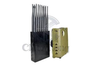 Quality Nylon Cover 16 Antennas 16 Watt 5G Cell Phone Signal Jammer wholesale