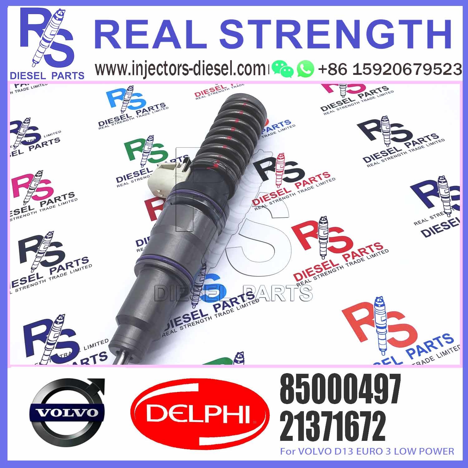 High Quality Injector 20584345 85000497 VOE85000497 BEBE4D08001 Diesel Truck Injector for V-O-L-V 20584345