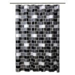 Custom PEVA Stylish Waterproof Shower Curtain For Hostel / Home
