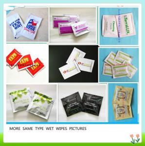 Quality China factory customized single packed wet wipes wholesale