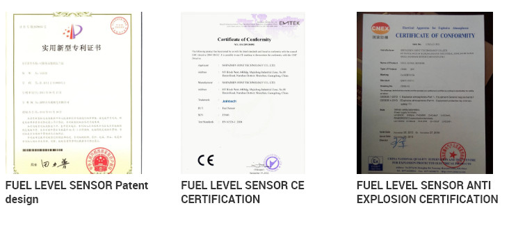 ANEX 100mm Long Capacitive Fuel Level Sensor For Diesel Generator