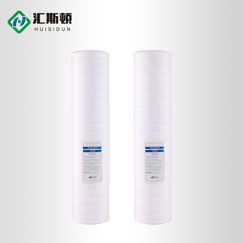 450g Pp Yarn Spiral/String Wound Filter Cartridge for Bacteria and Impurities Removal