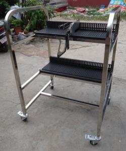 Quality Fuji NXT Cart Double Layers Stainless Steel feeder storage cart wholesale
