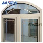 Bifold Sliding House Louvered Double Glazed Blinds Aluminum Windows Casement