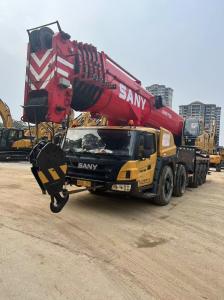 Quality 2019 Sany Used Mobile Crane Trucks 220T Second Hand Truck Mounted Cranes wholesale
