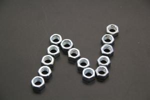 Quality High Strength Grade 6 M4 Hex Flange Lock Nut Polishing Surface Finish wholesale