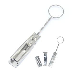Quality Stainless Steel 201 Optical Drop Wire Tension Clamp FTTH Accessories wholesale