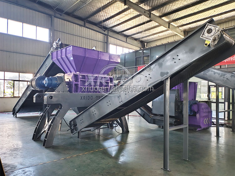 300Kg/H-22000Kg/H Waste Plastic Shredder PET Plastic Bottle Recycling Machine