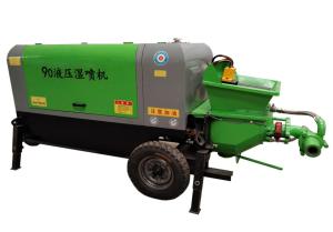 Quality Pneumatic 22 Kw Wet Shotcrete Machine Portable Gunite Machines wholesale