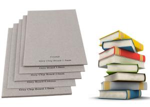 Quality Laminated Duplex Paper Board Grey Back Book Binding Cover Board 0.49mm - 4mm wholesale