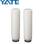 1 Micron 20 Inch Pes Filter Cartridge Pp Pleated Liquid Filtration Micro Filter