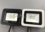 Flat LED Outdoor Security Lights Aluminum SMD2835 10W AC110V/220V 2 Years