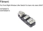 Front Right Universal Electric Window Switch Mercedes Benz Vito Viano W447