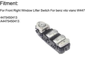 Quality Front Right Universal Electric Window Switch Mercedes Benz Vito Viano W447 wholesale
