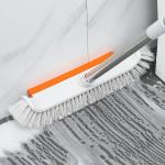 Long Handle Bristle Wiper Bathroom Tiles Cleaner Brush PP